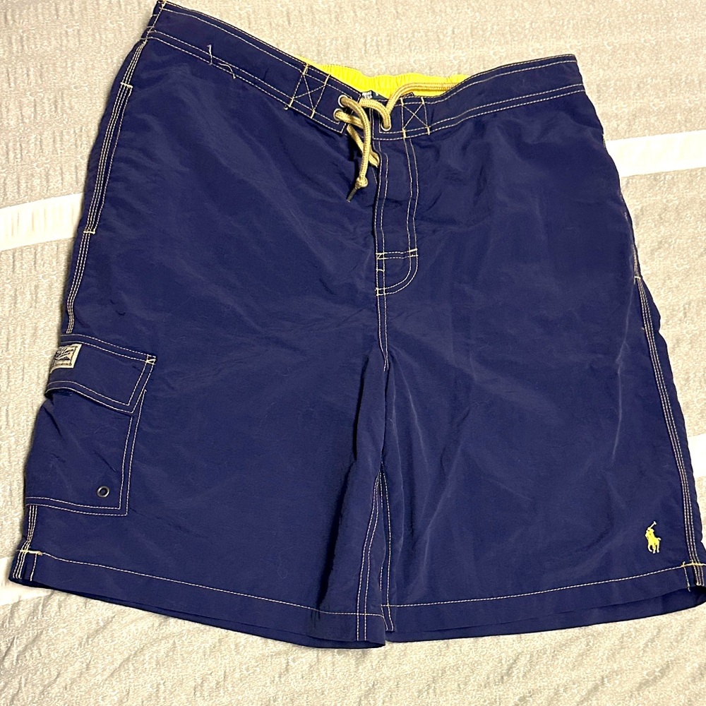 Ralph Lauren Mens Swim Trunk L
